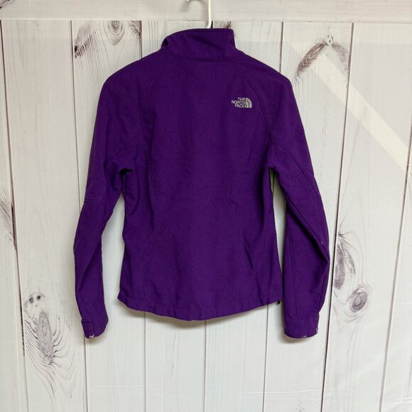 The North Face Apex Bionic Jacket Women’s Small Purple Floral GUC - Picture 4 of 14